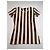 Camicia a righe vintage Fendi Roma bianca e marrone 36/S Bianco - vista 15