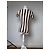 Camicia a righe vintage Fendi Roma bianca e marrone 36/S Bianco - vista 2
