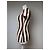 Camicia a righe vintage Fendi Roma bianca e marrone 36/S Bianco - vista 7
