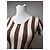 Camicia a righe vintage Fendi Roma bianca e marrone 36/S Bianco - vista 9