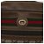 GUCCI GG Supreme Web Borsa Sherry Linea PVC Beige Oro Rosso 56 02 087 Auth EC527 D'oro - vista 18