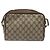 GUCCI GG Supreme Web Borsa Sherry Linea PVC Beige Oro Rosso 56 02 087 Auth EC527 D'oro - vista 2