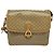 Céline Borsa a spalla in tela Macadam CELINE PVC marrone oro Auth BA513 D'oro - vista 13