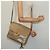 Céline Borsa a spalla in tela Macadam CELINE PVC marrone oro Auth BA513 D'oro - vista 24