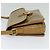Céline Borsa a spalla in tela Macadam CELINE PVC marrone oro Auth BA513 D'oro - vista 3