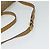 Céline Borsa a spalla in tela Macadam CELINE PVC marrone oro Auth BA513 D'oro - vista 7