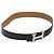 Hermès HERMES Twotone Constance H Gürtel Leder 31,1" Schwarz Auth ki5531