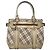 Burberry Nova Check Tote Bag aus Canvas Beige Gold Auth EC868 Golden - Ansicht 13