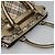 Burberry Nova Check Tote Bag aus Canvas Beige Gold Auth EC868 Golden - Ansicht 6