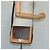 Céline Borsa a spalla in tela Macadam CELINE in pelle PVC marrone oro Auth 102371 D'oro - vista 22