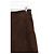 Maison Ullens Pantalones slim de ante marrón Castaño - vista 2