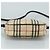 Borsa a spalla Burberry Nova Check in tela beige Auth th5516 - vista 5