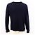 Whistles Weicher Strickpullover aus Merinowolle und Baumwolle mit seitlichem Reißverschluss in Marineblau, Größe M - Ansicht 6