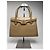 Vintage Givenchy 4G Leder Tasche Braun Beige