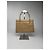 Vintage Givenchy 4G Leder Tasche Braun Beige - Ansicht 4