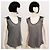 Camiseta sin mangas Diesel en gris melange talla S - vista 3