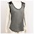 Camiseta sin mangas Diesel en gris melange talla S - vista 4