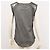 Camiseta sin mangas Diesel en gris melange talla S - vista 6