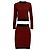 Marc by Marc Jacobs Merino-Woll-Zwillingsset Pullover Rock rot schwarz XS