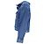 Chaqueta corta abotonada Balenciaga en denim de algodón azul Azul claro - vista 2