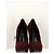 Décolleté a piattaforma Tribtoo di Saint Laurent in suede bordeaux Rosso Bordò - vista 7