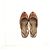 Stuart Weitzman Décolleté Slingback con Piattaforma in Pelle Marrone - vista 10