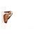 Stuart Weitzman Décolleté Slingback con Piattaforma in Pelle Marrone - vista 11