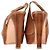 Stuart Weitzman Décolleté Slingback con Piattaforma in Pelle Marrone - vista 5