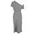 Robe midi à une épaule Pout de Rachel Comey en coton noir - vue 3