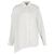 Camisa de botones asimétrica Jil Sander en lino blanco Crudo