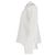 Camisa de botones asimétrica Jil Sander en lino blanco Crudo - vista 5