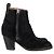 Stivaletti con zip Acne Studios in pelo di pony nero