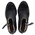 Stivaletti con zip Acne Studios in pelo di pony nero - vista 3