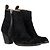 Stivaletti con zip Acne Studios in pelo di pony nero - vista 4
