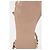 Valentino Garavani Sandali piatti Valentino Rockstud in gomma beige - vista 15
