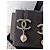Chanel CC C22C Orecchini in Cristallo Perla SHW Pendenti Scatola Ricevuta Argento - vista 14