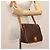 Céline CELINE Macadam Canvas Shoulder Bag PVC Leather Brown Gold Auth BD871 Golden - view 24
