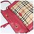 Borsa a spalla Burberry Nova Check in PVC pelle beige rosa Auth BD685 - vista 10