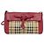 Borsa a spalla Burberry Nova Check in PVC pelle beige rosa Auth BD685 - vista 13