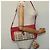 Borsa a spalla Burberry Nova Check in PVC pelle beige rosa Auth BD685 - vista 22