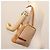 Céline CELINE Macadam Canvas Backpack PVC Leather Beige Auth BD1038 - view 24