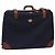 Autre Marque Borsa da viaggio Burberrys Boston in PVC blu navy e marrone Auth ti2922