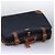 Autre Marque Borsa da viaggio Burberrys Boston in PVC blu navy e marrone Auth ti2922 - vista 6