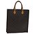 LOUIS VUITTON Borsa a Mano Monogram Sac Plat M51140 LV Auth BD912 Monogramma