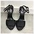 Sandali FENDI T.EU 38 Tessuto Nero - vista 2