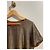 LANVIN Tops T.Internacional XL Seda Dorado - vista 2