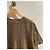 LANVIN Tops T.Internacional XL Seda Dorado - vista 5