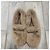 Gianvito Rossi Ballettschuhe Kunstfell Beige - Ansicht 5