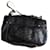 Jerome Dreyfuss Boby Handtasche aus schwarzem Pythonleder  - Ansicht 1