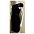 Marchesa Stupendo vestito di seta con ricamo di perle e paillettes Nero - vista 2